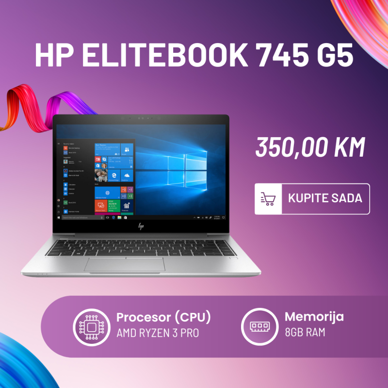 LAPTOP HP ELITEBOOK 745 G5